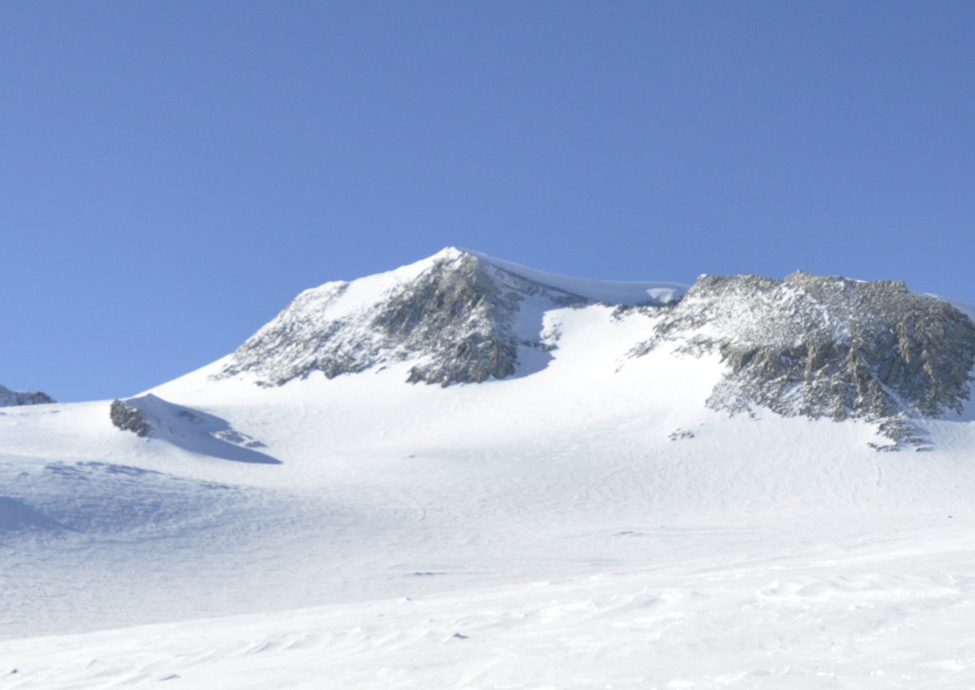 Mount Vinson and the Vinson Plateau in Antarctica