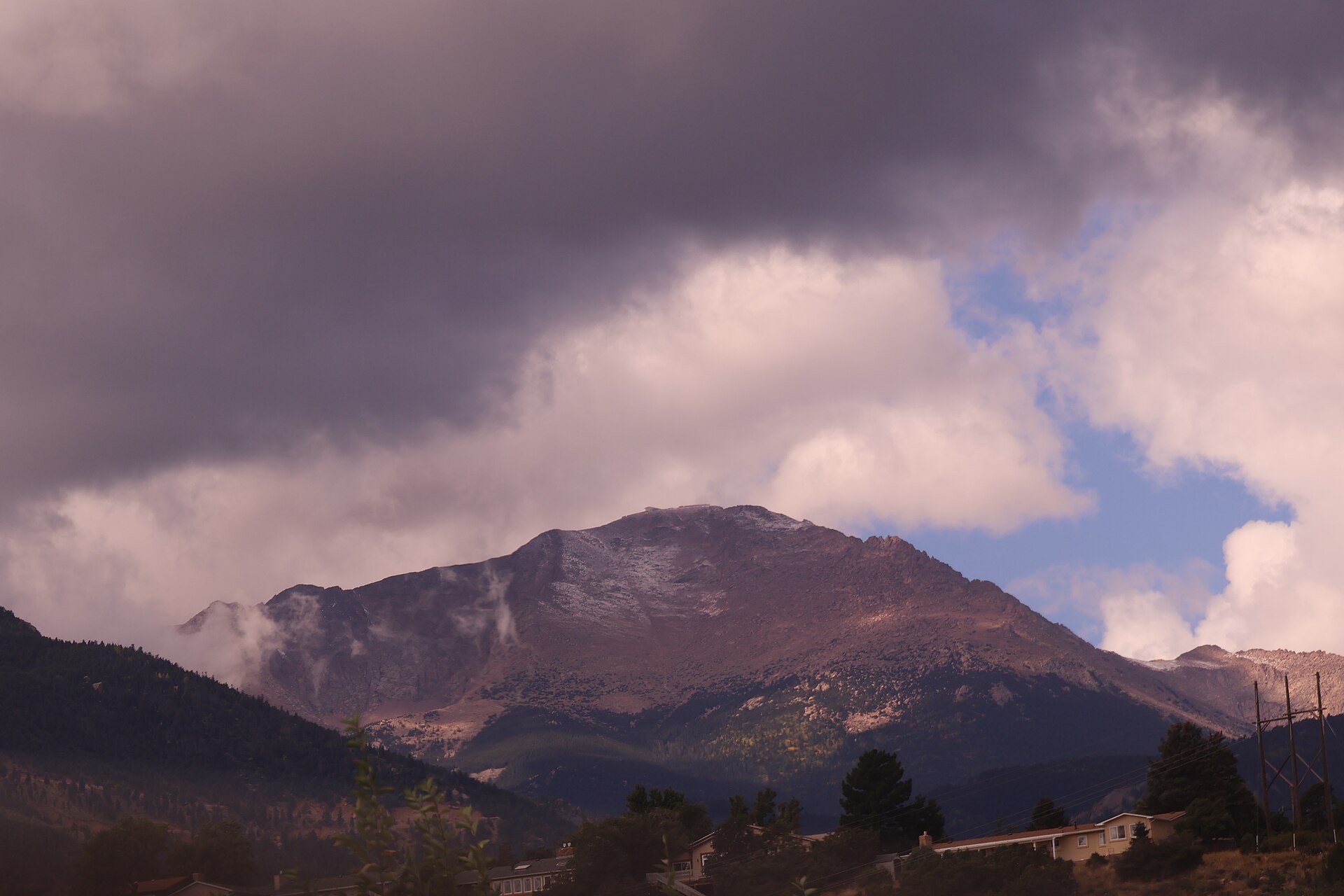 Pikes Peak, in the afternoon